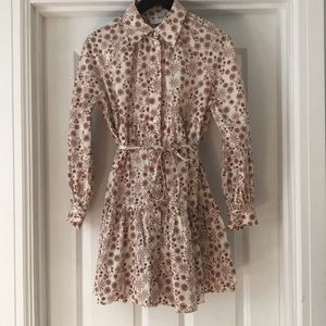 FINAL DAY! 🇫🇷 I’M MOVING!! Sandro Red Print Claudine Dress